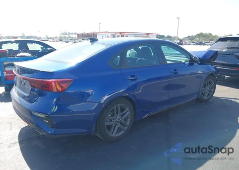 2021 Kia Forte Gt-Line из США, поврежденный, VIN 3KPF34AD1ME327000